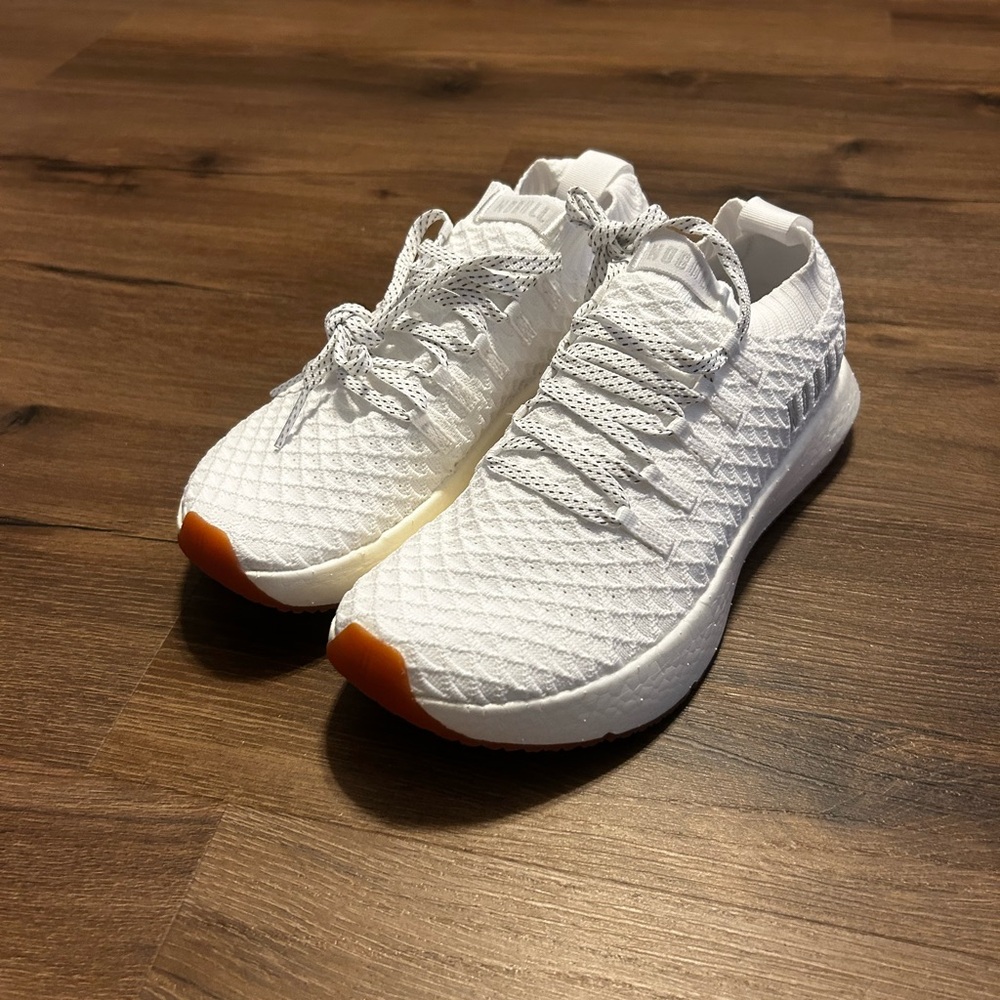 NOBULL White Knit Athletic Shoes - Picture 3 of 9